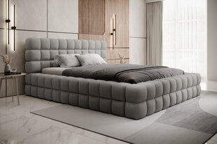 Кровать Dizzle, 160х200 см, серого цвета цена и информация | Кровати | kaup24.ee