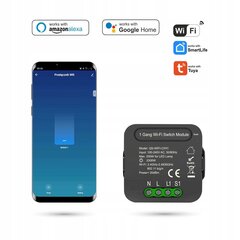TUYA WiFi pinnale paigaldatav ühe kanaliga kontroller hind ja info | Patareid | kaup24.ee