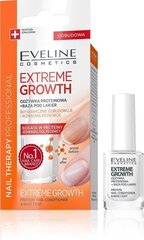 Многофункциональное средство для укрепления ногтей Eveline Nail Therapy Extreme Growth, 12 мл цена и информация | Лаки для ногтей, укрепители для ногтей | kaup24.ee