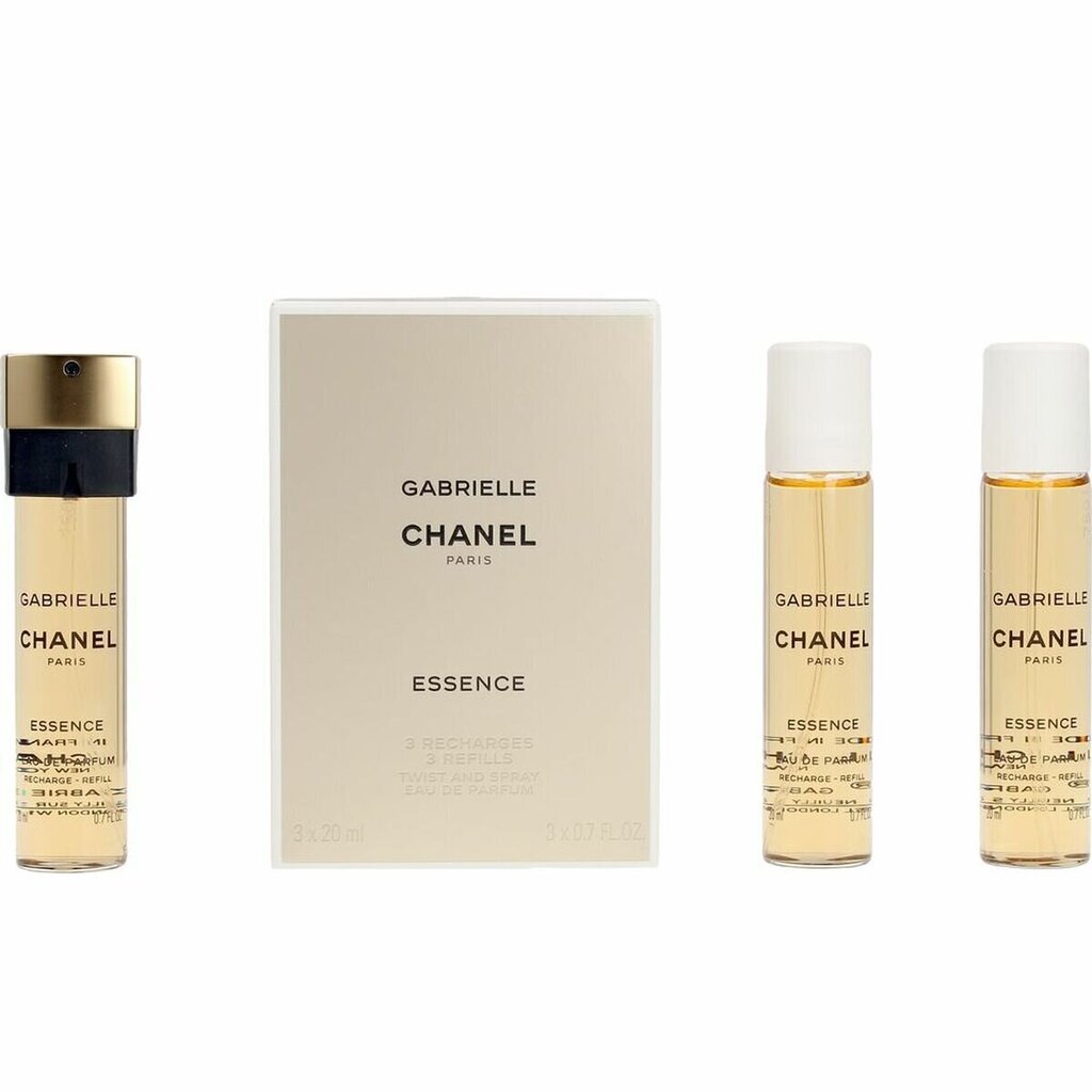 Parfüümvee komplekt Chanel Gabrielle Essence EDP naistele, 3 x 20 ml hind ja info | Naiste parfüümid | kaup24.ee