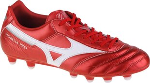 Mizuno Morelia II Pro Md jalgpallisaapad meestele, punased цена и информация | Футбольные бутсы | kaup24.ee