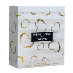 Parfüümvesi Real Love in White World Fragrance World naistele, 100 ml hind ja info | Naiste parfüümid | kaup24.ee