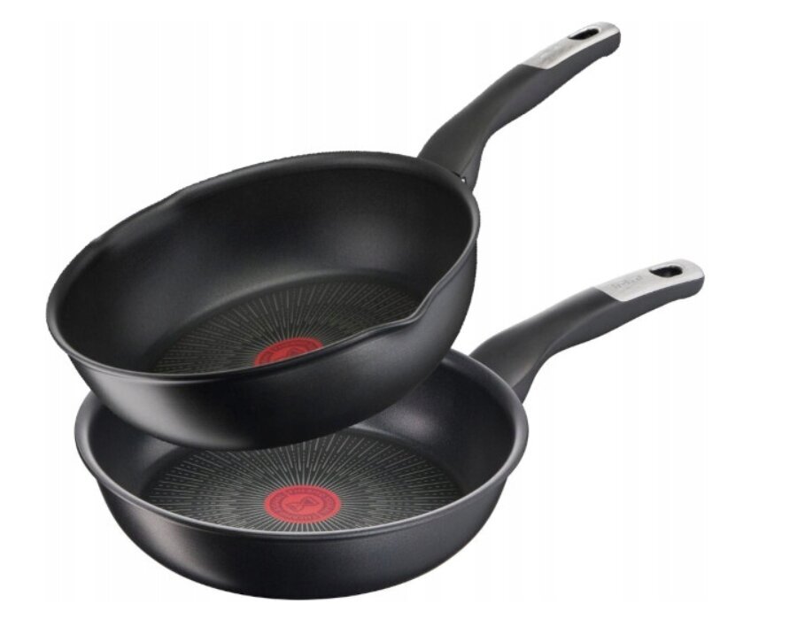 Tefal pannikomplekt Unlimited G2557572 G2550472, 22/24 cm, 2 tk. hind ja info | Pannid | kaup24.ee