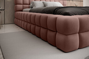 Кровать Dizzle, 180х200 см, розового цвета цена и информация | Кровати | kaup24.ee