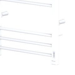 Электрический полотенцесушитель RADYAL LILY-D 1200C White, 500x1200 мм, 200 Вт цена и информация | Полотенцесушители | kaup24.ee