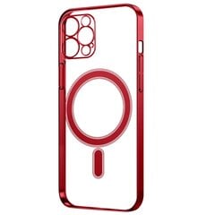 Fusion MagSafe Electroplate силиконовый чехол для Apple iPhone 14 Pro красный цена и информация | Чехлы для телефонов | kaup24.ee