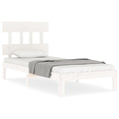 Каркас для кровати, 90x200 см, белый цена и информация | Кровати | kaup24.ee