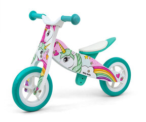 Puidust jooksuratas 2in1, Cool Unicorn Milly Mally hind ja info | Jooksurattad | kaup24.ee