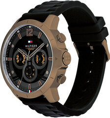 мужские часы tommy hilfiger luca 1710491 (zf082b) цена и информация | Мужские часы | kaup24.ee