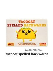 Семейная настольная игра Tacocat Spelled Backwards, Electronics LV-179 цена и информация | Настольные игры, головоломки | kaup24.ee