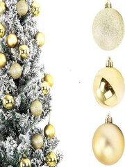 Рождественское украшение, шары для елки, Electronics LV-160, 24 шт цена и информация | Ёлочные игрушки | kaup24.ee