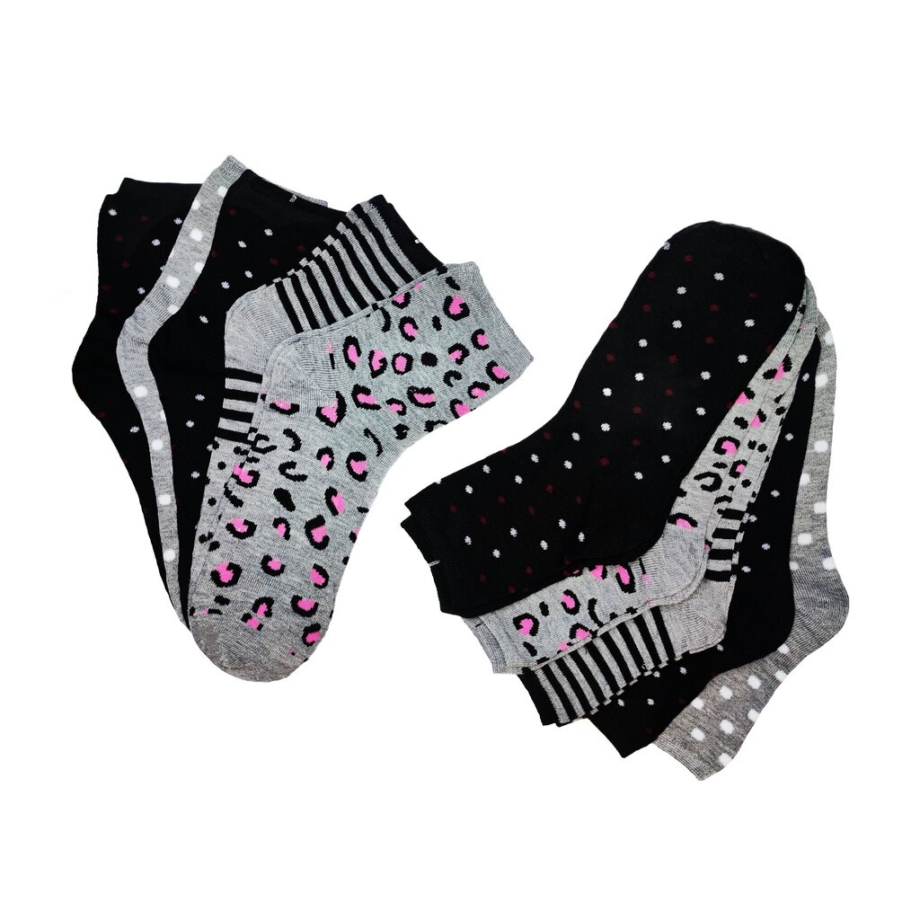 Sokid naistele Bixstra, erinevad värvid, 10 paari hind ja info | Naiste sokid | kaup24.ee