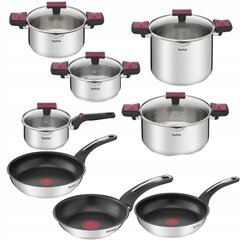 Tefal Cook&Clip Emotion G723SA74 pottide ja pannide komplekt, 13 osa hind ja info | Potid ja kiirkeedupotid | kaup24.ee