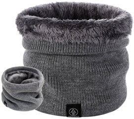 Зимний шарф R83, серый цена и информация | Мужские шарфы, шапки, перчатки | kaup24.ee