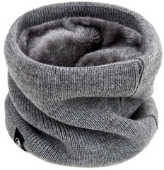 Зимний шарф R83, серый цена и информация | Мужские шарфы, шапки, перчатки | kaup24.ee