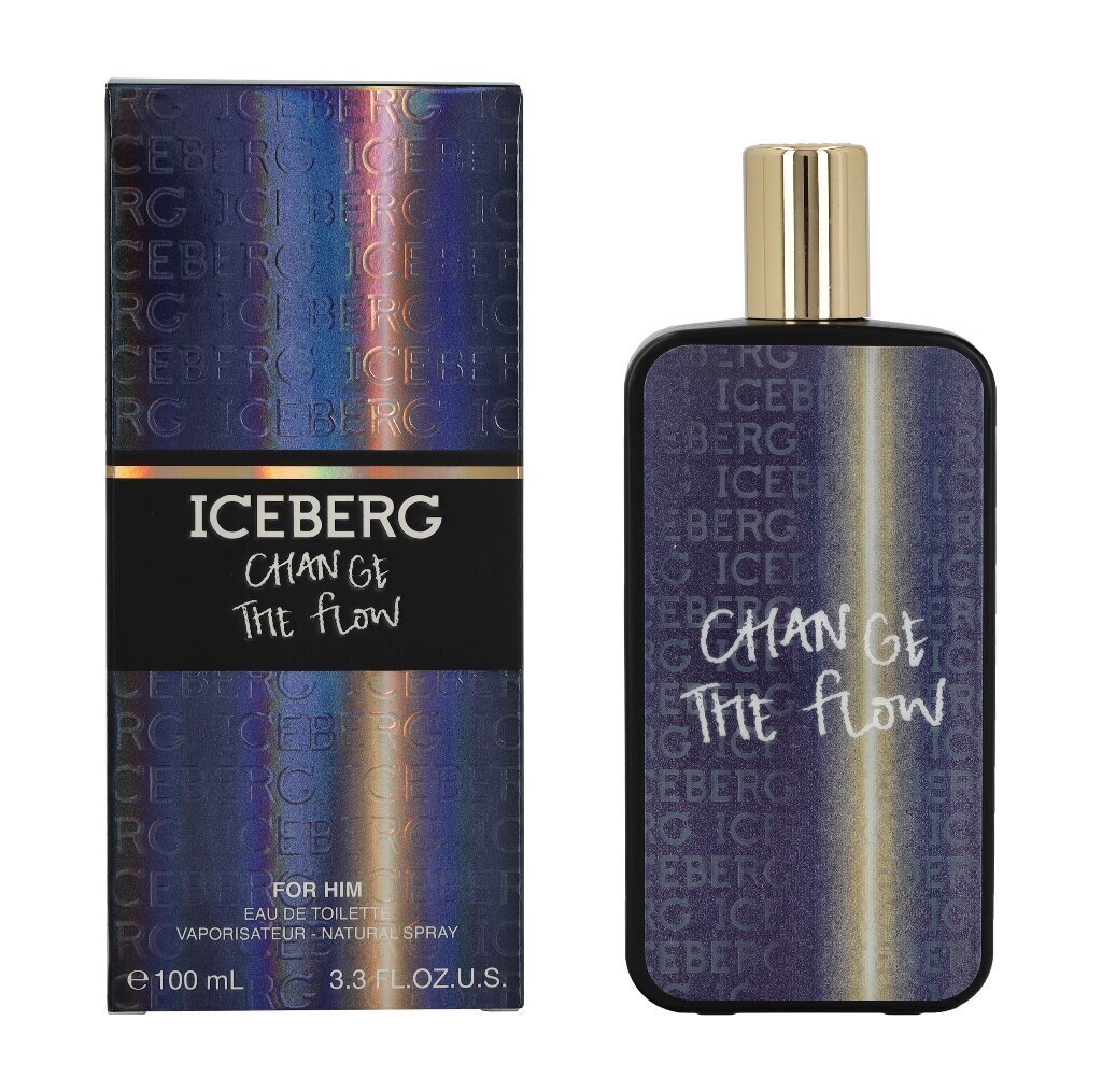 Tualettvesi Iceberg Change The Flow EDT meestele, 100 ml hind ja info | Meeste parfüümid | kaup24.ee