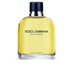 Туалетная вода Dolce & Gabbana Pour Homme EDT для мужчин, 125 мл цена и информация | Мужские духи | kaup24.ee