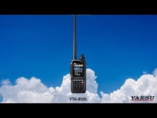 Yaesu FTA-850L Airband COM raadio koos VOR, ILS, GPS NAV-iga цена и информация | Рации | kaup24.ee