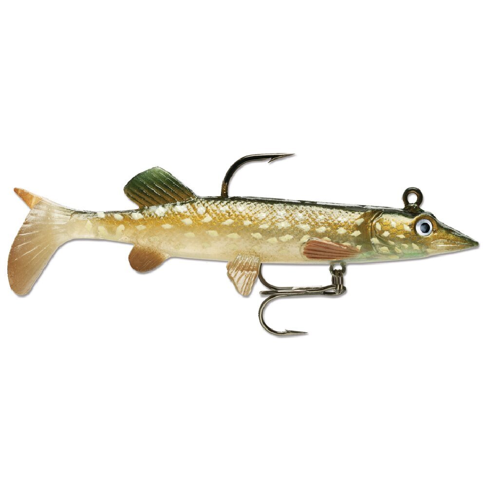 Kummipael Storm WildEye Live Pike, 10 cm 15g hind ja info | Landid, voblerid | kaup24.ee