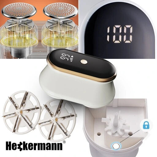 Heckermann kahe peaga riidetrimmer hind ja info | Topieemaldajad | kaup24.ee