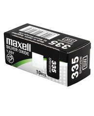 Patareid Maxell 335 / SR512SW10 tk цена и информация | Батарейки | kaup24.ee