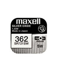 Patareid Maxell 362 SR721SW 10 tk цена и информация | Батарейки | kaup24.ee