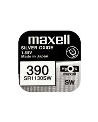 Patareid Maxell 390 / SR1130SW, 10 tk цена и информация | Батерейки | kaup24.ee