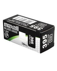 Patareid Maxell 395 / SR927SW, 10tk цена и информация | Батарейки | kaup24.ee