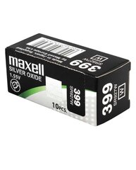 Patareid Maxell 399 / SR927SW 10 TK hind ja info | MAXELL Sanitaartehnika, remont, küte | kaup24.ee