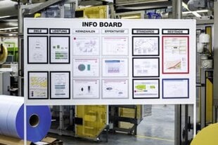 Магнитные рамки Durable, черные, А4, 5 шт. цена и информация | Канцелярские товары | kaup24.ee