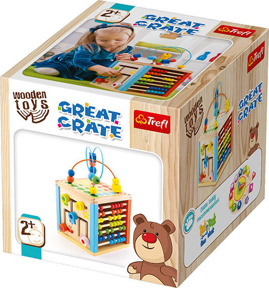 Ergoteraapiline hariv mänguasi Trefl Wooden Toys hind ja info | Imikute mänguasjad | kaup24.ee