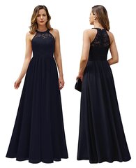 Платье-макси женское WedTrend, темно-синее цена и информация | Платья | kaup24.ee