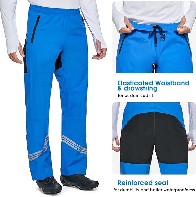 Meeste vihmapüksid FitsT4, sinine hind ja info | Meeste püksid | kaup24.ee