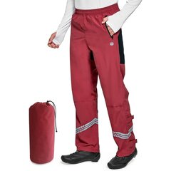 Мужские дождевики - брюки FitsT4, красные цена и информация | Мужские брюки | kaup24.ee