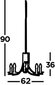 Searchlight ripplamp Ascona 4165-5AB hind ja info | Rippvalgustid | kaup24.ee