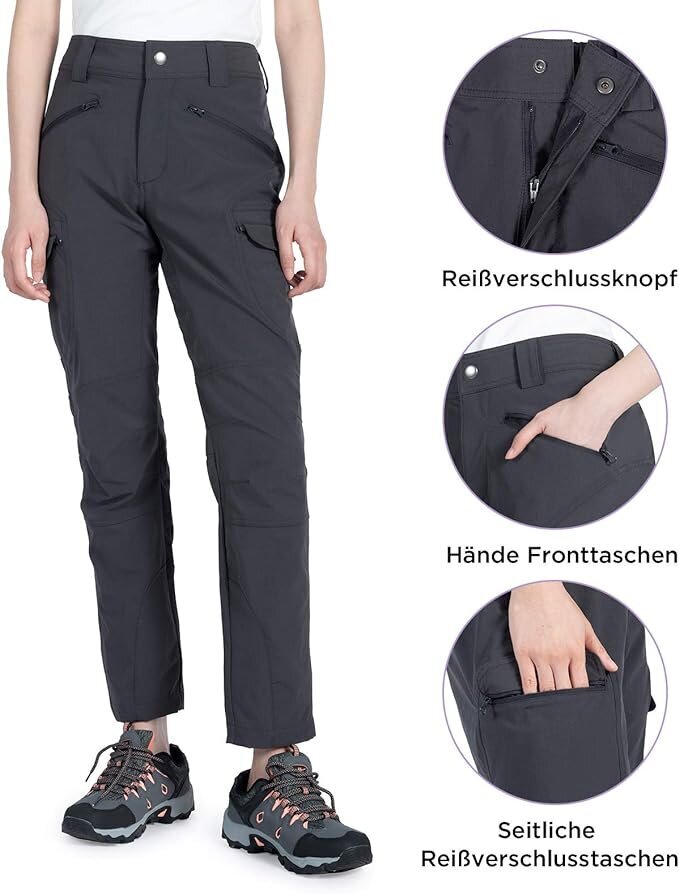 Naiste matkapüksid Wespornow, hall hind ja info | Naiste püksid | kaup24.ee