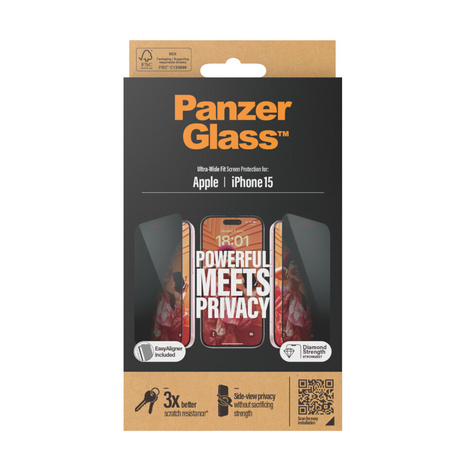 PanzerGlass Ultra wide fit hind ja info | Ekraani kaitsekiled | kaup24.ee