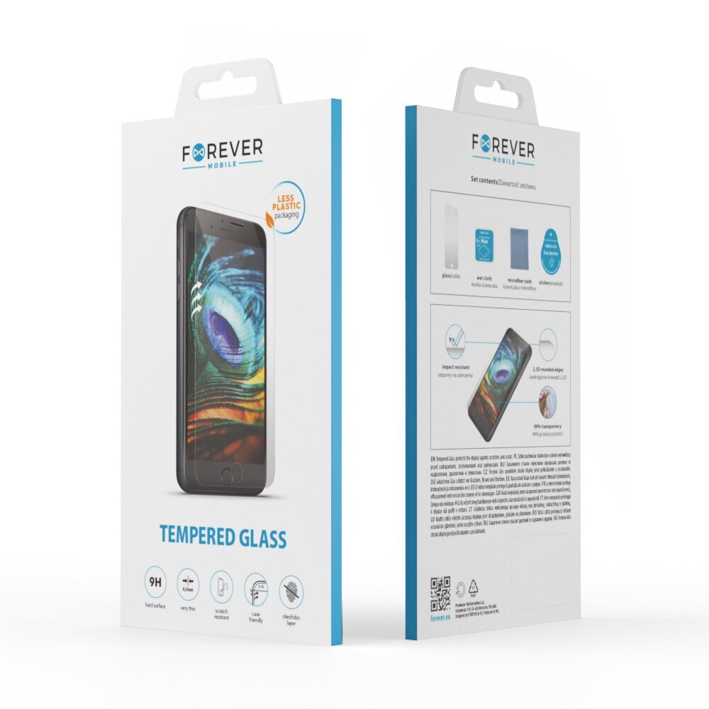 Forever tempered glass 2,5D цена и информация | Ekraani kaitsekiled | kaup24.ee