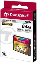 Transcend CF 1066X цена и информация | Карты памяти | kaup24.ee