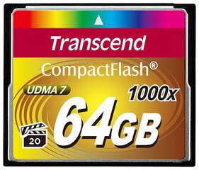 Transcend CF 1066X цена и информация | Карты памяти | kaup24.ee