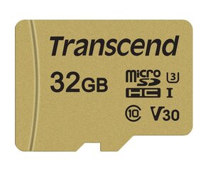 Transcend Карта microSDHC 32 ГБ, карта памяти цена и информация | Transcend Мобильные телефоны, Фото и Видео | kaup24.ee