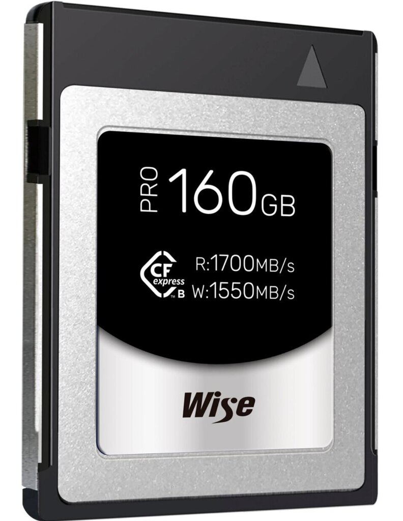 Wise CFexpress 160GB hind ja info | Mobiiltelefonide mälukaardid | kaup24.ee