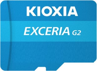 Kioxia Micro SD Exceria G2 hind ja info | Mobiiltelefonide mälukaardid | kaup24.ee