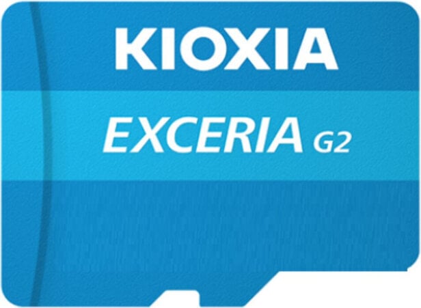 Kioxia Micro SD Exceria G2 цена и информация | Mobiiltelefonide mälukaardid | kaup24.ee