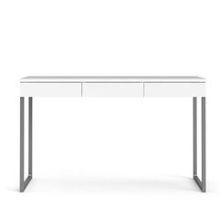 Письменный стол Aatrium, 125,8x51,6x76,5 см, белый цена и информация | Компьютерные, письменные столы | kaup24.ee