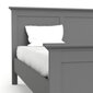 Kahekohaline voodi Aatrium Paris, 200x158x110 cm, hall hind ja info | Voodid | kaup24.ee