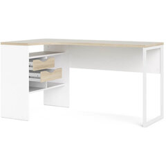 Письменный стол Aatrium, 145x81x76 см, белый цена и информация | Компьютерные, письменные столы | kaup24.ee