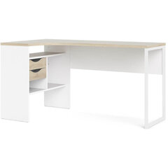 Письменный стол Aatrium, 145x81x76 см, белый цена и информация | Компьютерные, письменные столы | kaup24.ee