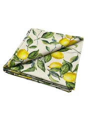 Lemon Linen laudlina, Hortensias Home, 190x140 cm, lina ja puuvill hind ja info | Laudlinad, lauamatid, servjetid | kaup24.ee