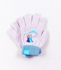 Детские перчатки Frozen 12*16 1812170 02 1812170*02-ONE, светло-розовые цена и информация | Шапки, перчатки, шарфы для девочек | kaup24.ee